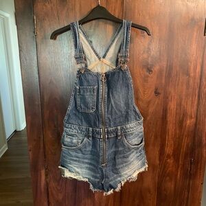 Free People We the Free short overall shortall